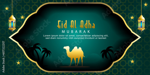 Free vector background for eid al-adha celebration
