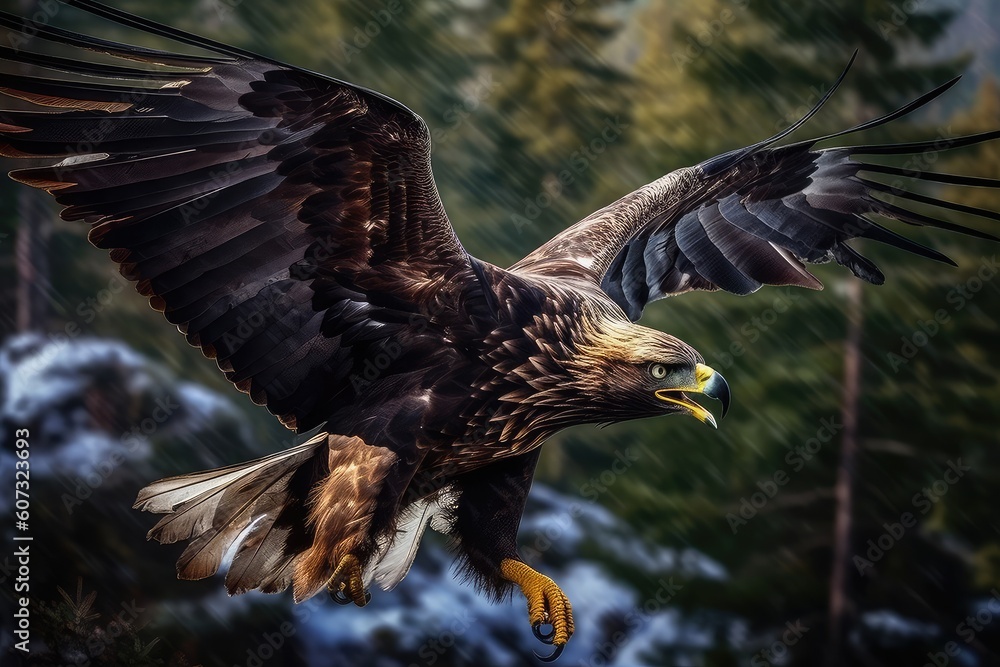 Obraz premium red tailed hawk