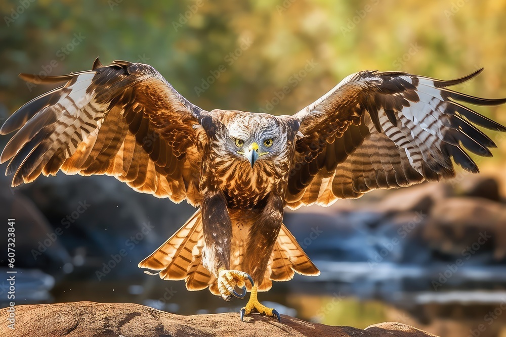 Obraz premium eagle in flight