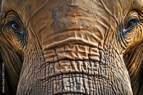 close up of an elephant head © Man888