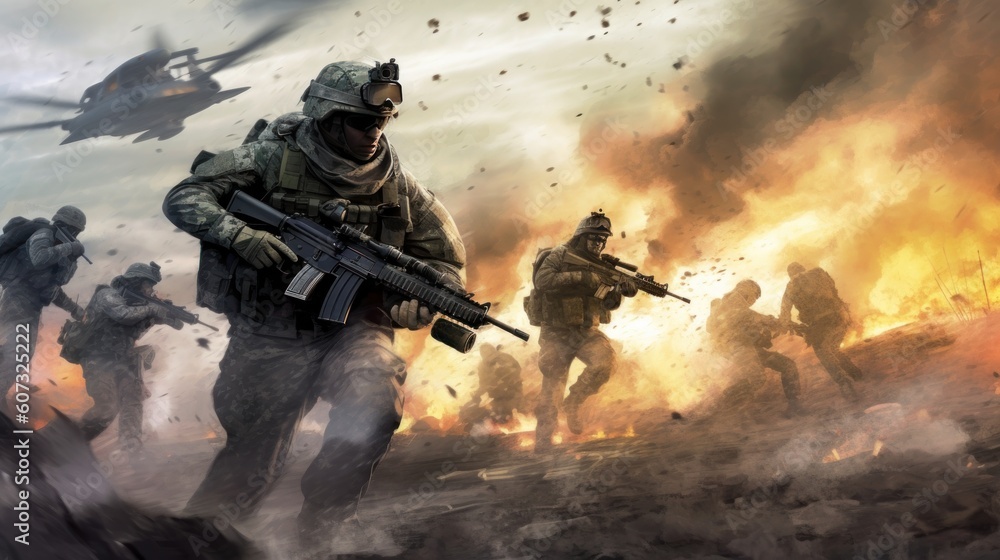 Military Game Artwork Military Game Artwork