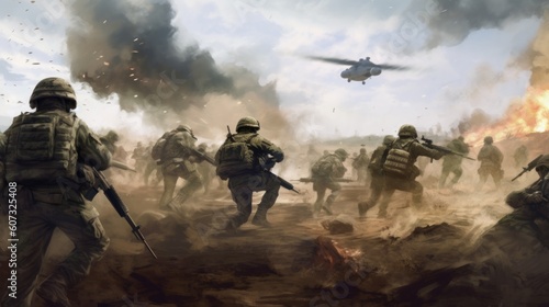 Wallpaper Mural Military Game Artwork Torontodigital.ca