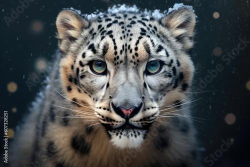 Captivating Encounter with a Roaming Snow Leopard © Arthur
