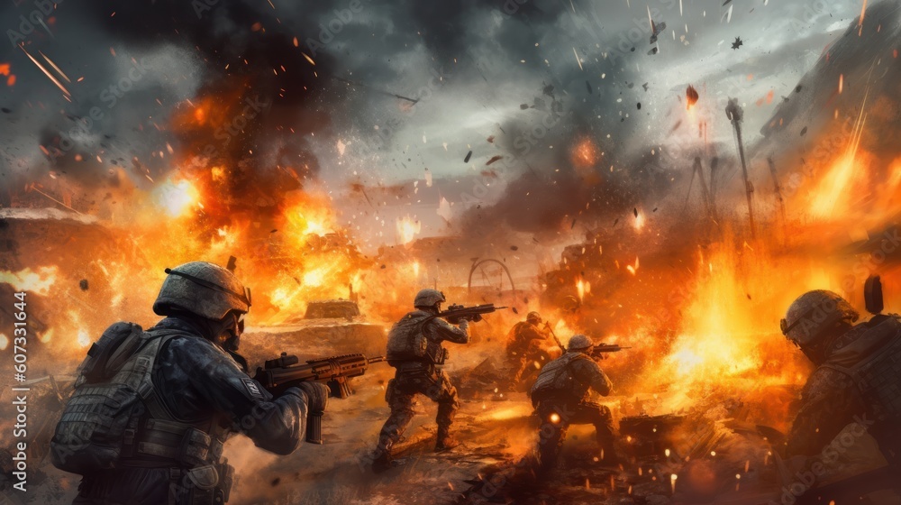 Military Game Artwork Military Game Artwork