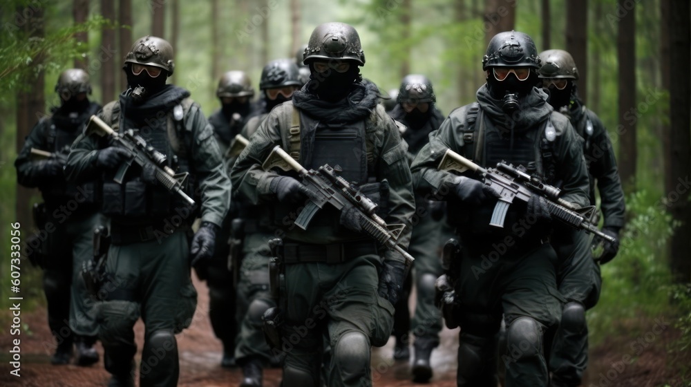 Special Force Prepare For Action