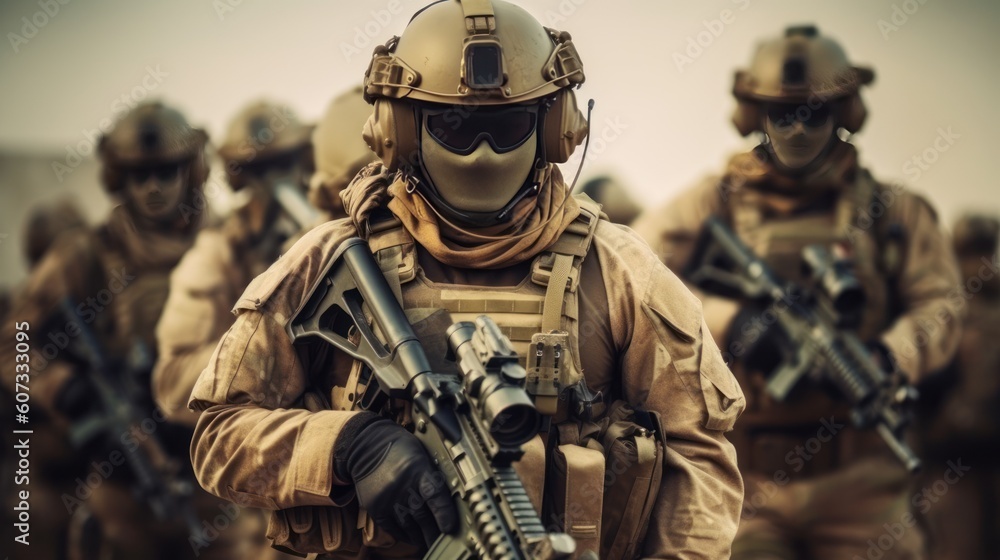 Special Force Prepare For Action Special Force Prepare For Action
