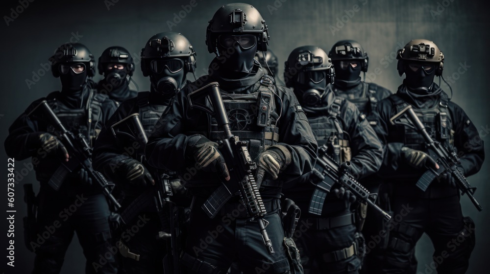 Naklejka premium Military Transport Vehicles