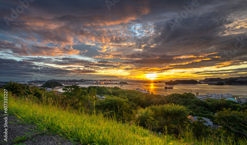 長崎の夕陽