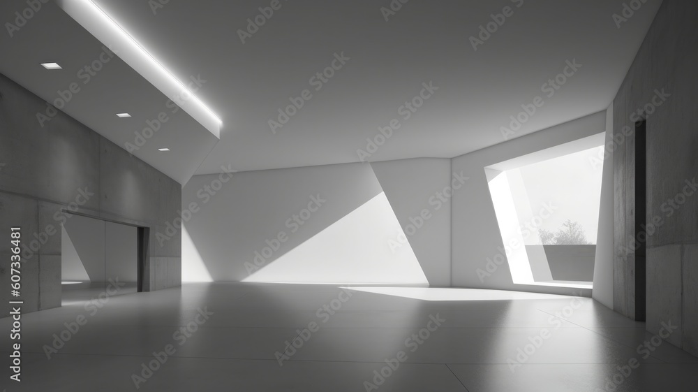 Contemporary and understated interior design. Created with generative ai technology. Contemporary and understated interior design. Created with generative ai technology.
