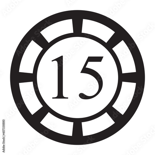 gambling icon vector