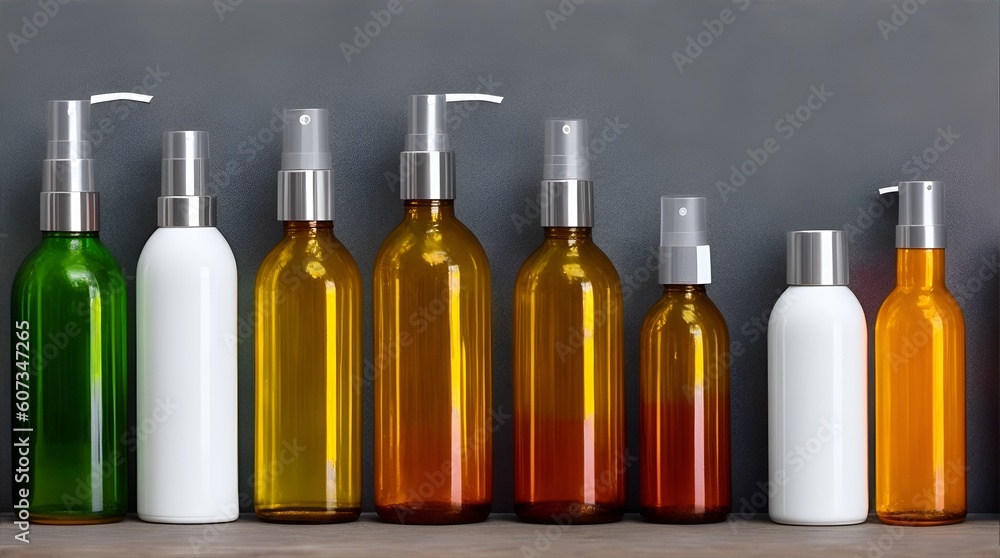 Various blank bottles and containers spray bottle Various blank bottles and containers spray bottle