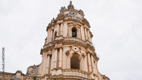 Ancient baroque cathedral of modica. St. George church