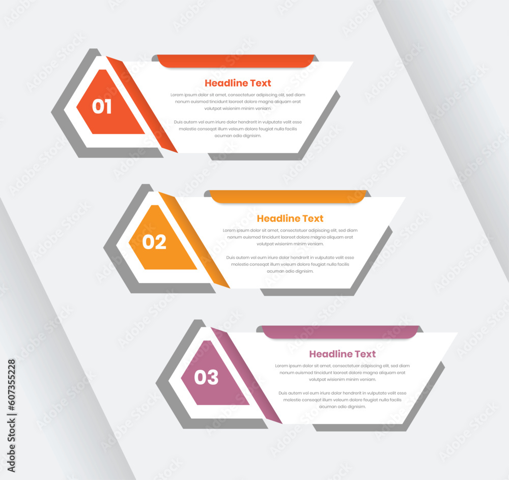 Abstract designed modern business strategy presentation infographic card design Abstract designed modern business strategy presentation infographic card design