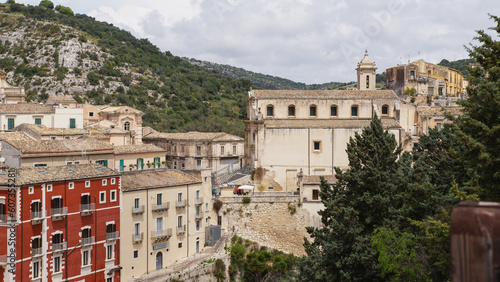 Ancient City of Ragusa Ibla. Sicily Italy