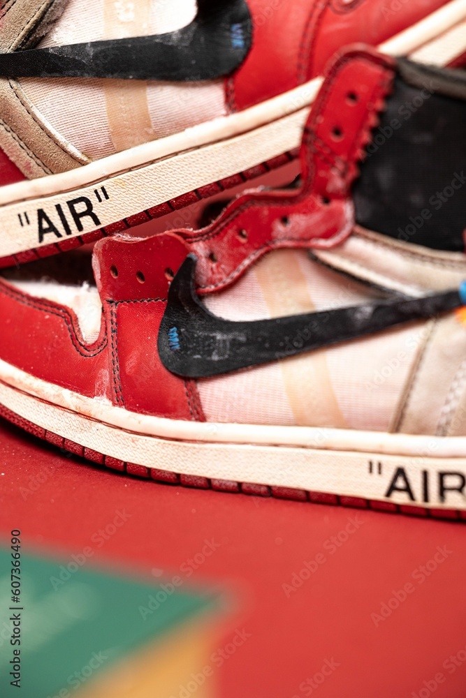 Off white jordan 1 background cheap