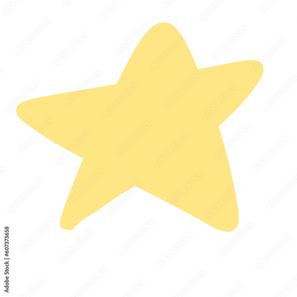 yellow star paint brush stroke romance color yellow star paint brush stroke romance color