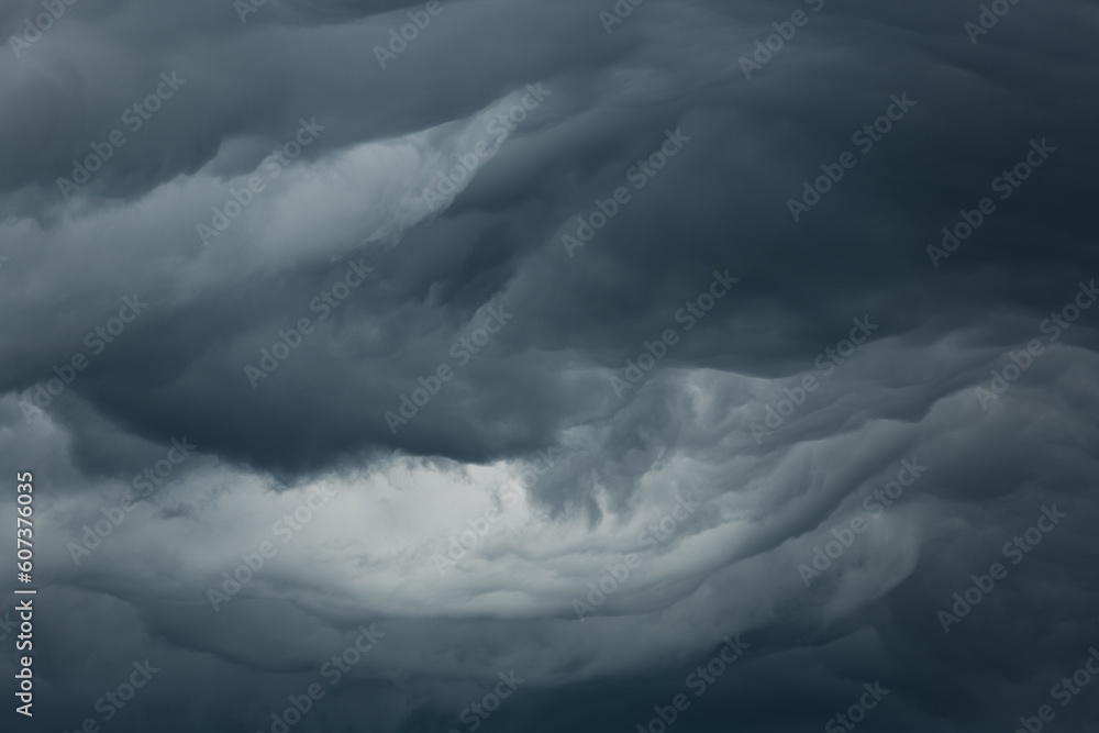 Obraz premium storm clouds, textured blue sky
