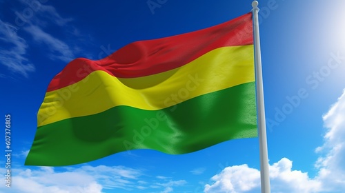 Bolivia flag  Generative Ai