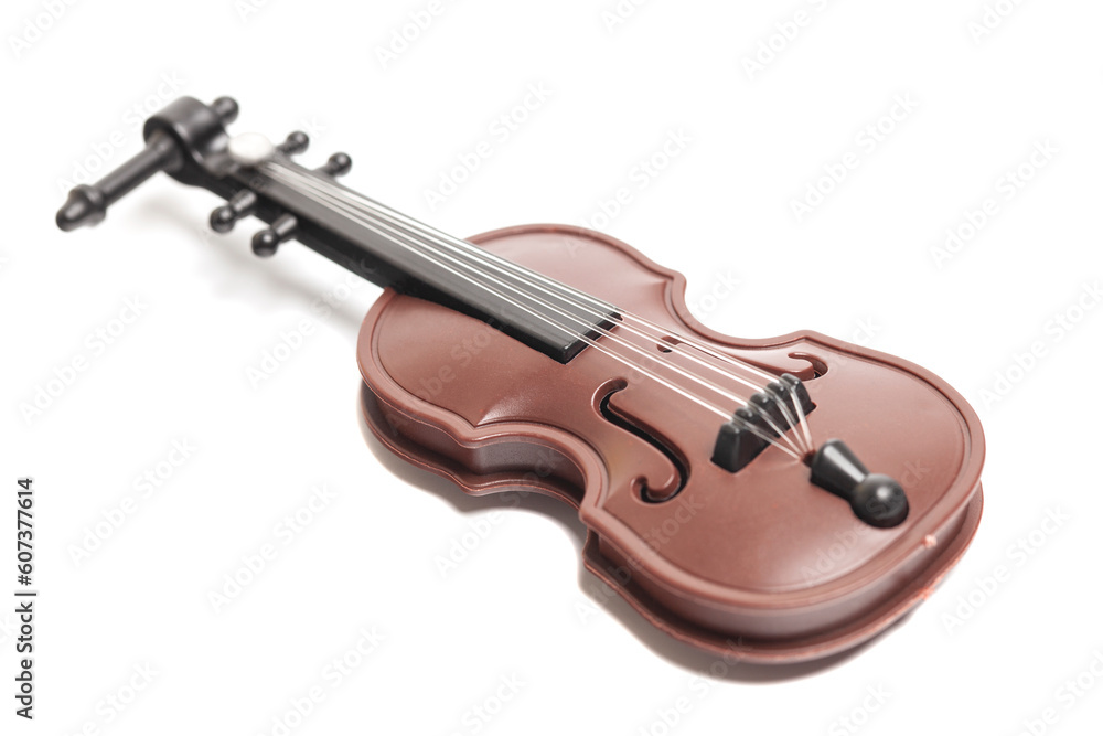 Obraz premium Violin isolate on white background