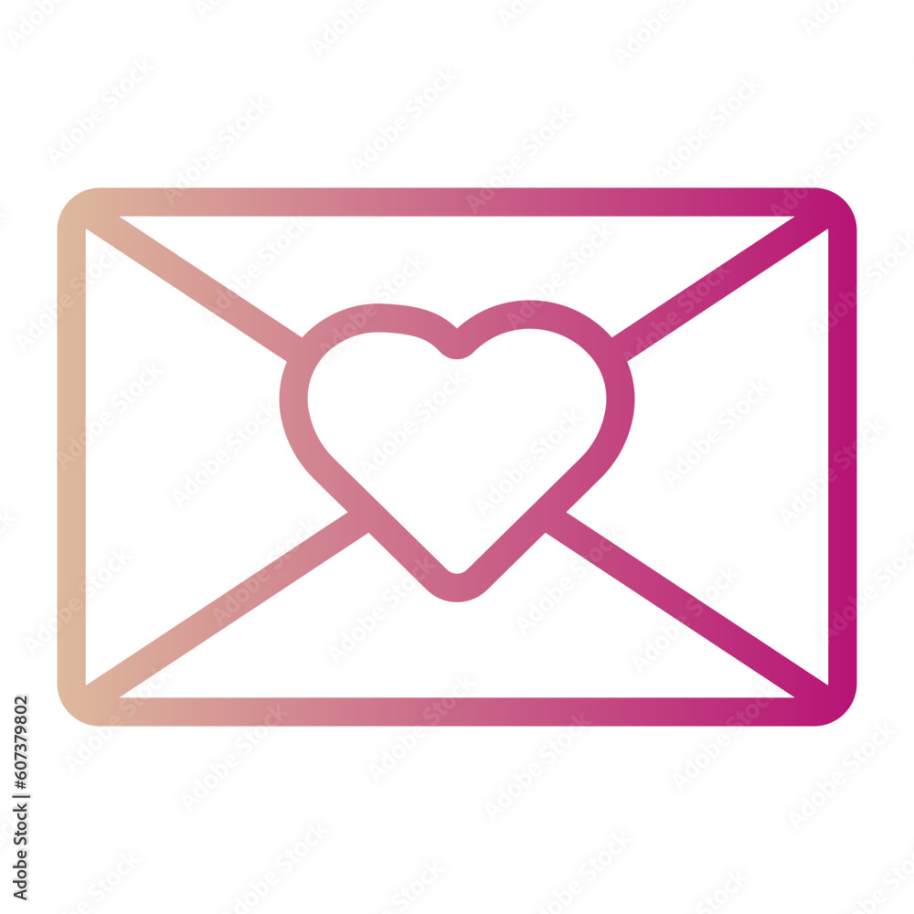 wedding invitation gradient icon wedding invitation gradient icon