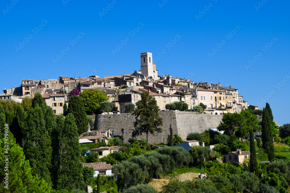 Saint Paul de Vence medieval village, South of France.