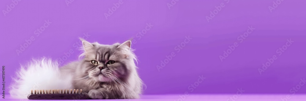 Fototapeta premium animal cat, dog, rabbit, bathing with generative ai