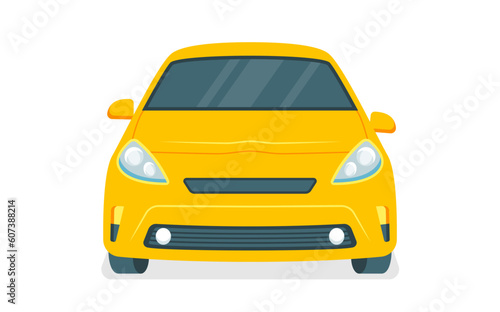 Cars in flat style vector