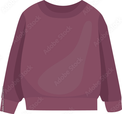 jacket, children's clothing, color vector illustration