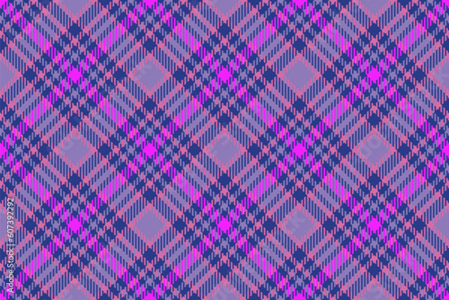 Vector seamless plaid of check fabric background with a textile texture tartan pattern.