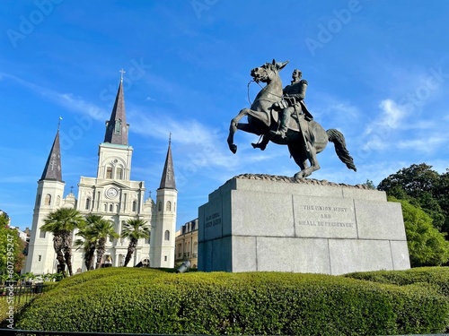 Andrew Jackson Statue New Orleans