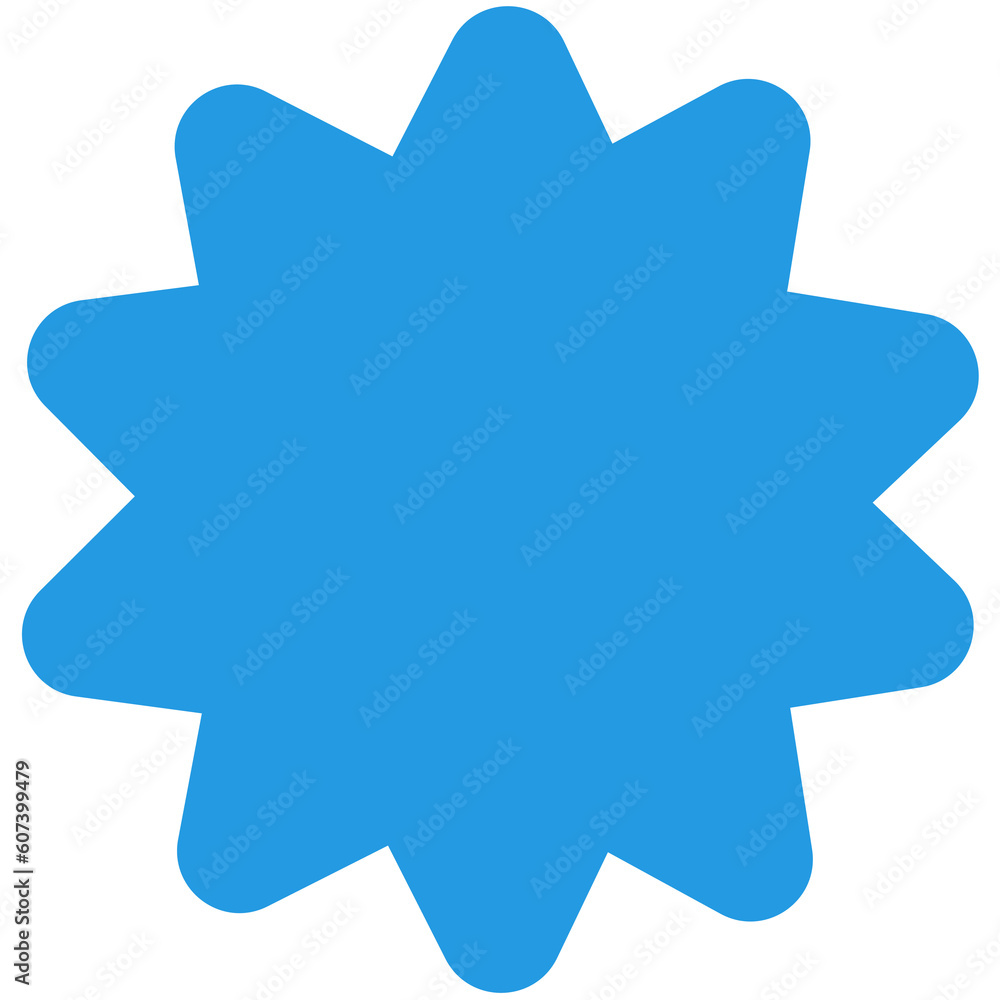 Star Shape Sale Badge Star Shape Sale Badge