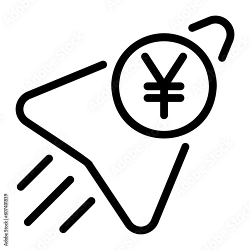 yen line icon