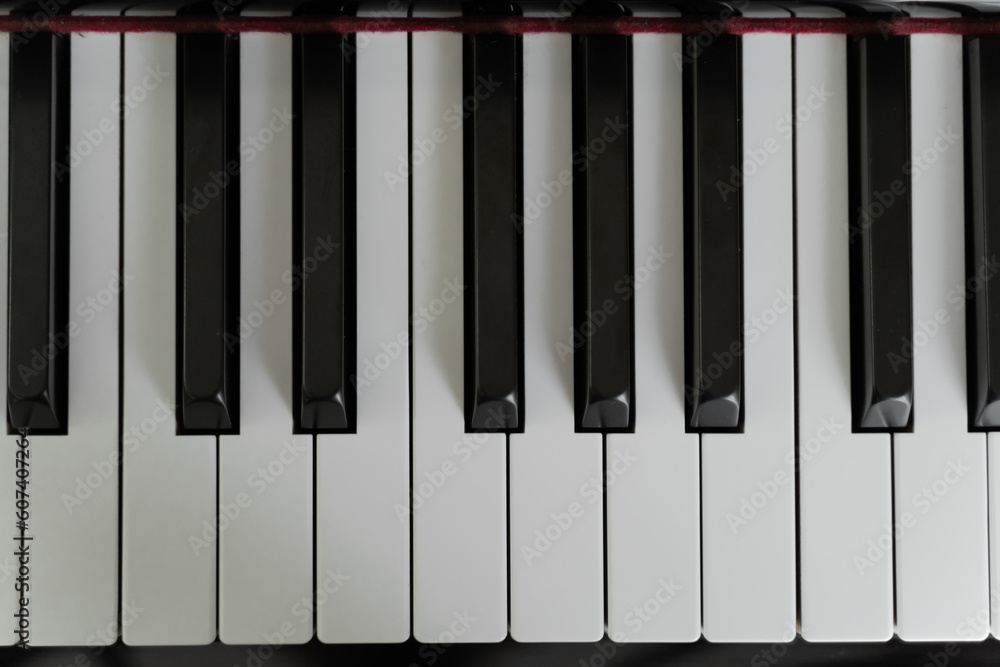 Naklejka premium ピアノの鍵盤