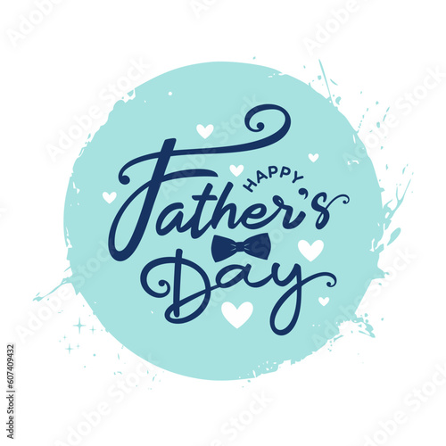 Happy Father's Day Greeting Card Design, social media post, calligraphy, text, Fathers day clipart, pattern, background, graphic, template for mug design, banner, poster, ads, ad campaign, printable
