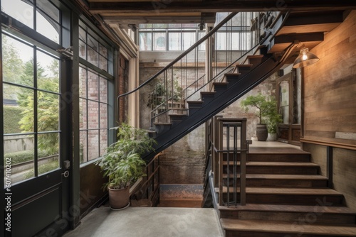 adaptive reuse and renovation project with an existing structure  bringing new life to the property  created with generative ai