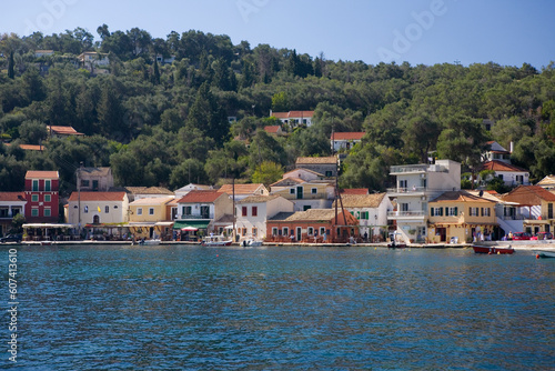 The beautiful harbourside village of Loggos, Paxos, Greece © Will Perrett