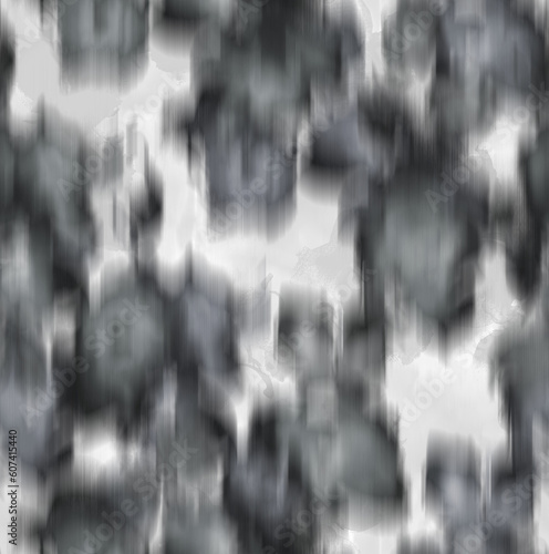 Abstract Blurred Florals Silhouettes Brush Effect Ombre Roses Seamless Pattern Textured Background Trendy Fashion Colors Perfect for Allover Fabric Print