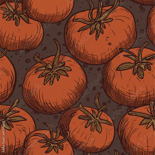 Seamless Colorful Tomato Pattern.

Seamless pattern of tomatos in colorful style. Add color to your digital project with our pattern!