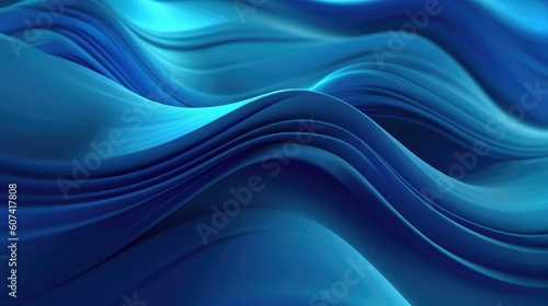 Abstract Background with 3D Wave Bright color