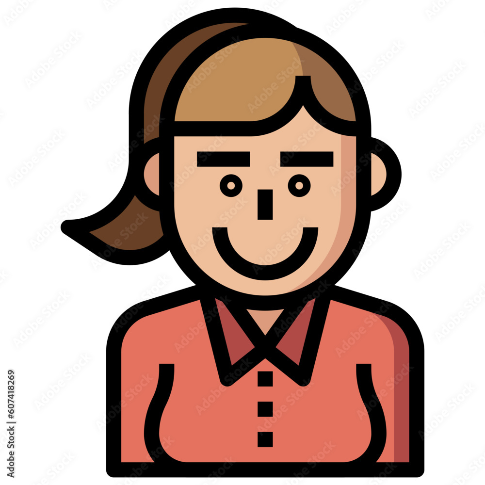 portrait line icon,linear,outline,graphic,illustration portrait line icon,linear,outline,graphic,illustration