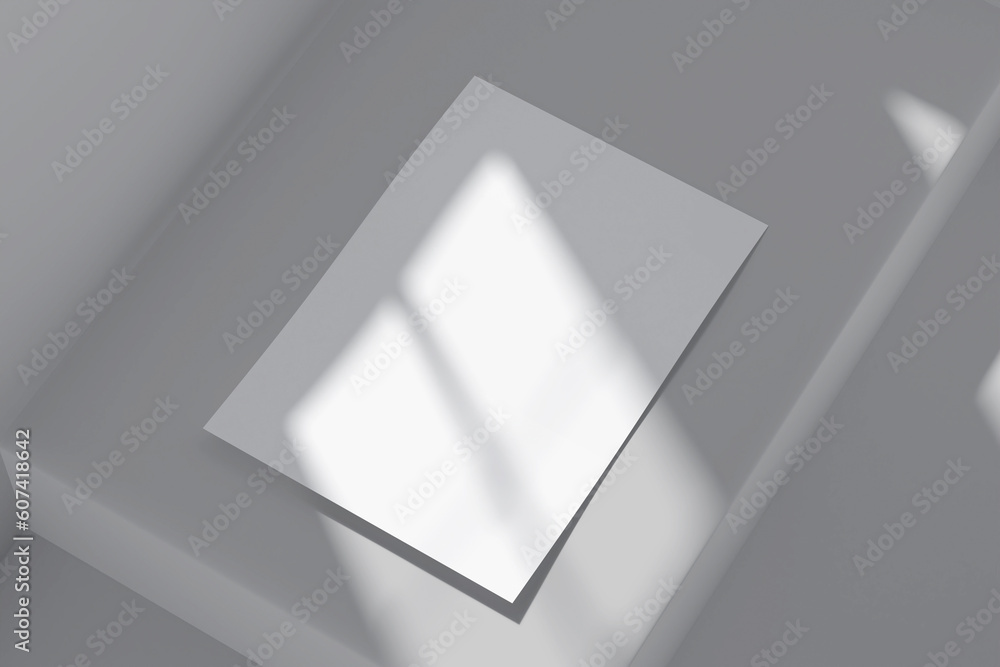 A5 Poster blank Mockup A5 Poster blank Mockup