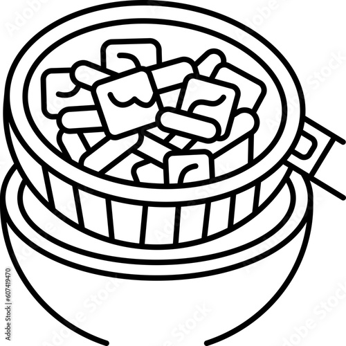 Εκτύπωση καμβά blanching  icon