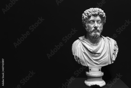 Canvastavla Marcus Aurelius, Roman emperor and philosopher of second century AD