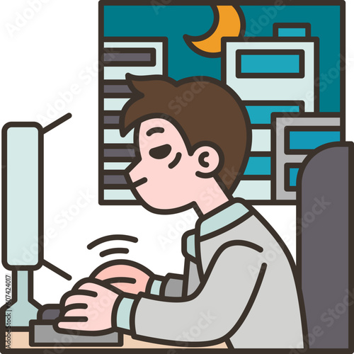 overtime  icon