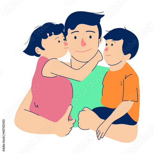 happy father day element