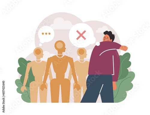 Reactionary or retrograde. Conservatism, traditional views and denying