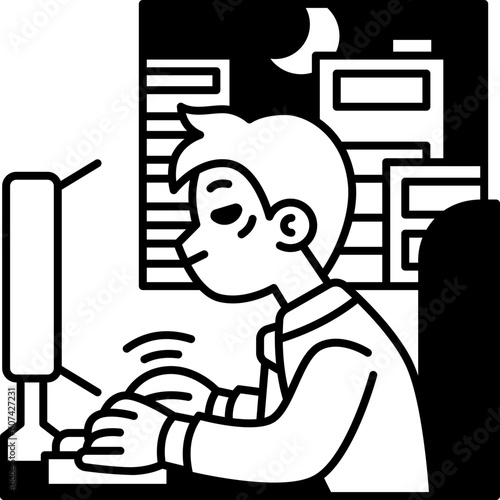 overtime  icon