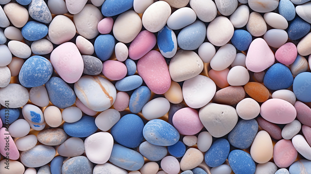 Summer beach transparent and shining pebbles Summer beach transparent and shining pebbles