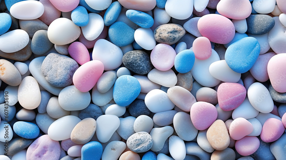 Summer beach transparent and shining pebbles Summer beach transparent and shining pebbles