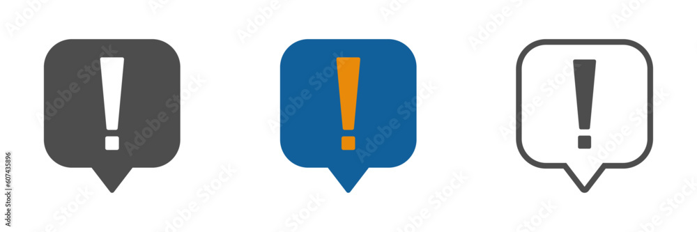 Complaint vector icons set Complaint vector icons set